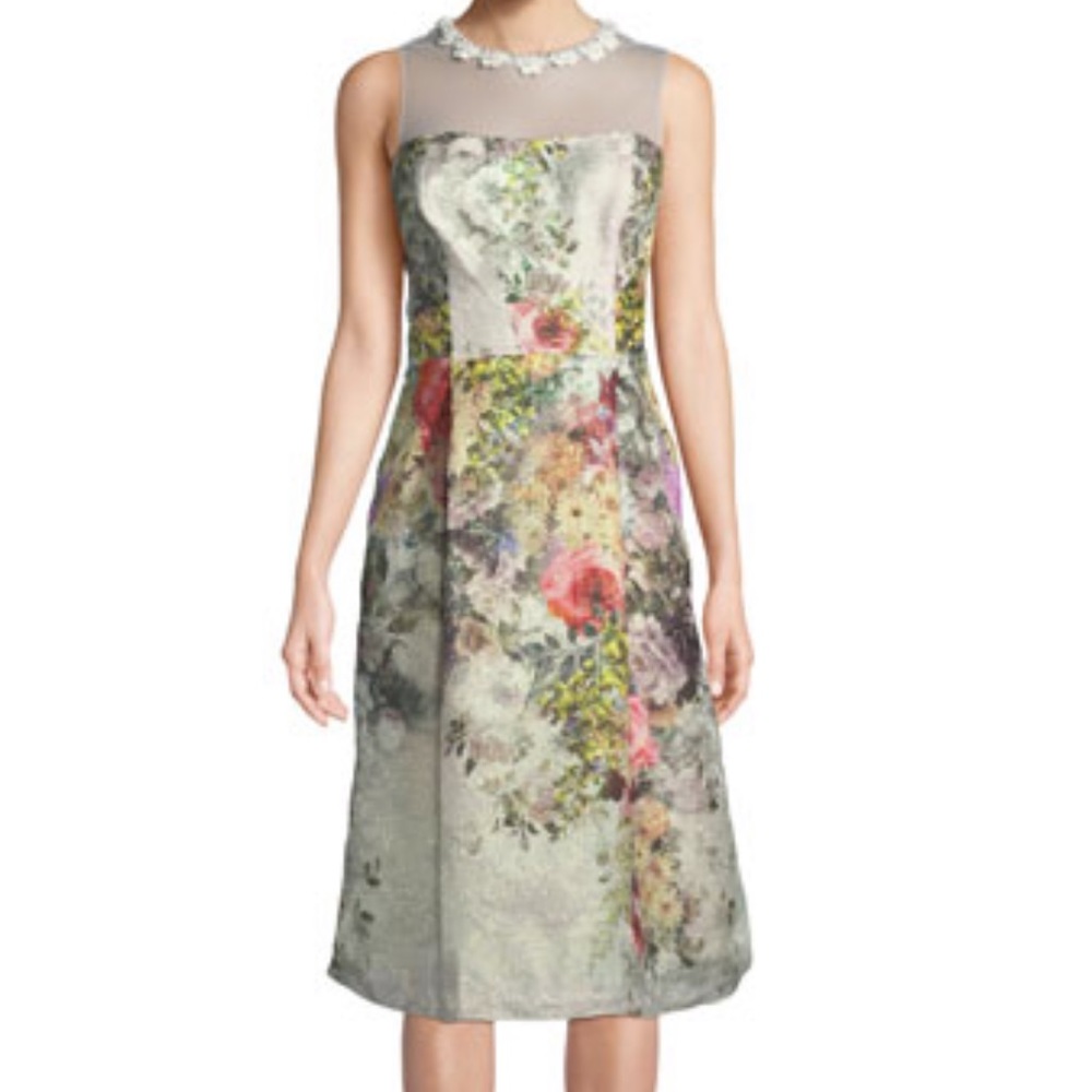 Teri Jon Floral Dress